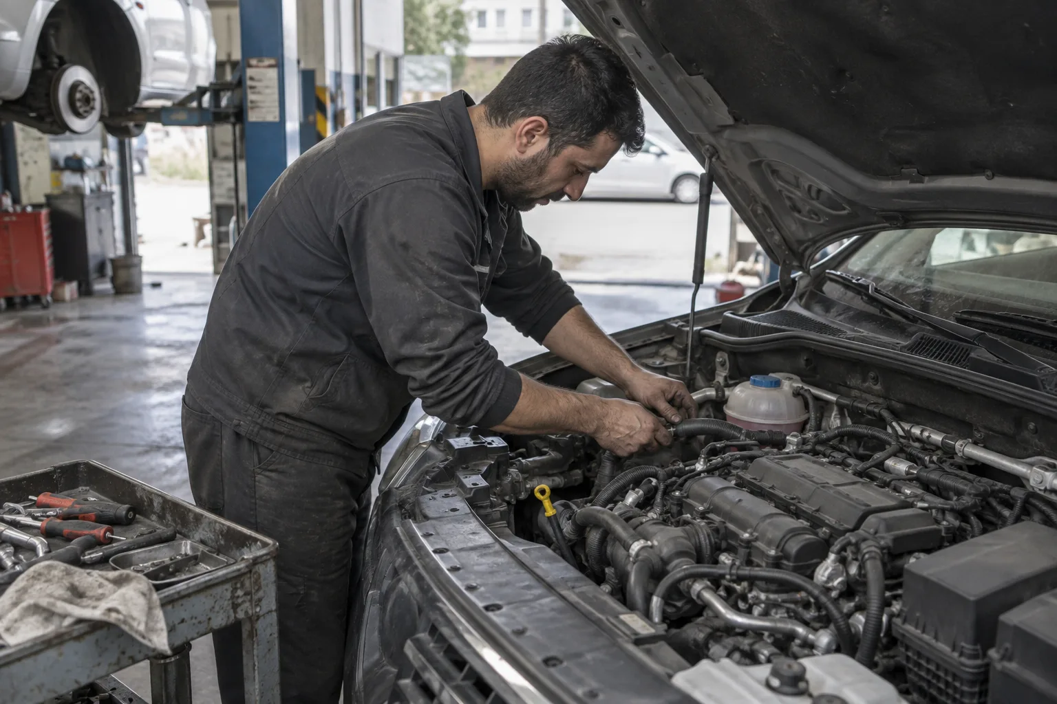 Mekanik servis çalışması